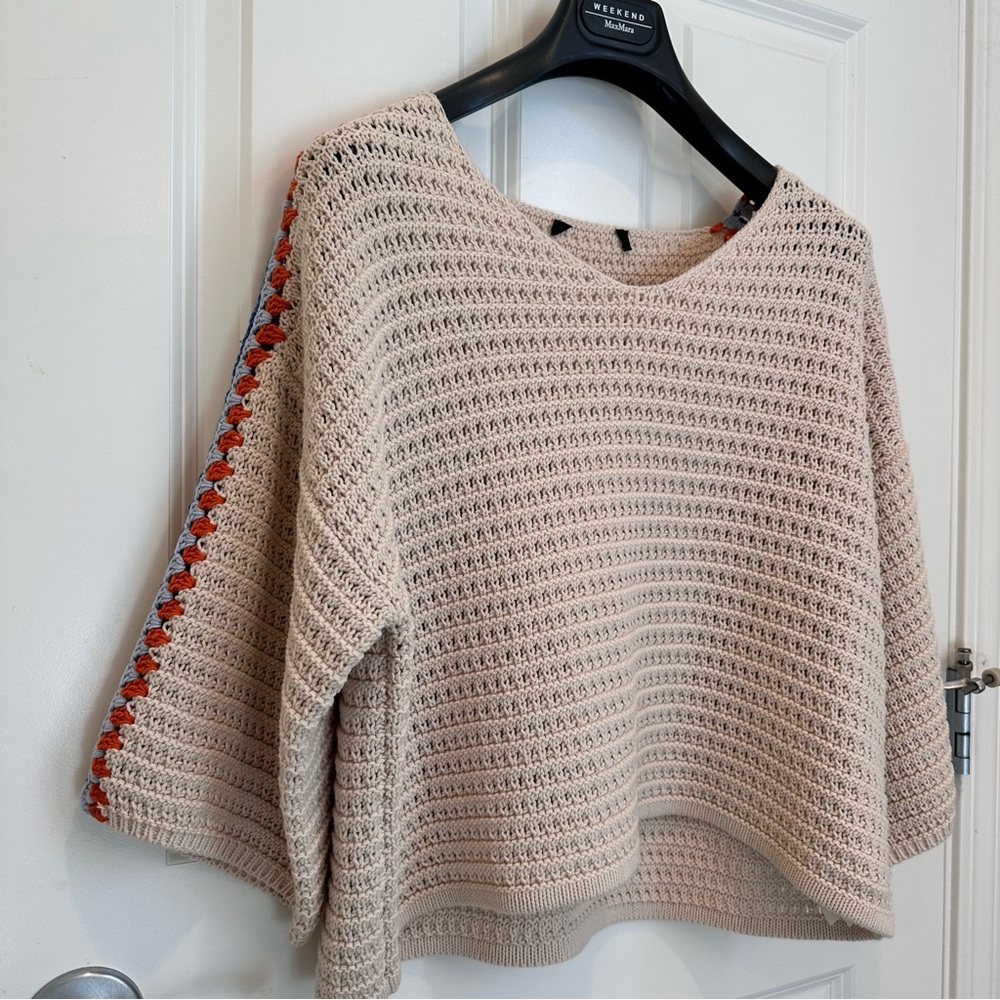 Weekend Max Mara Label-cut Knit Top Size: Xsmall Spring /Summer - Picture 7 of 16